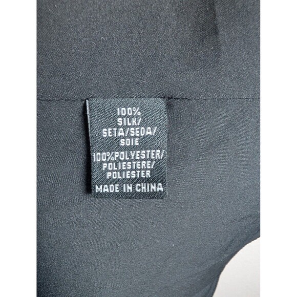 Tibi Dress Womens 2 Silk Cherry Print Short Sleeve V Neck Boho Floral Mb - Picture 5 of 7